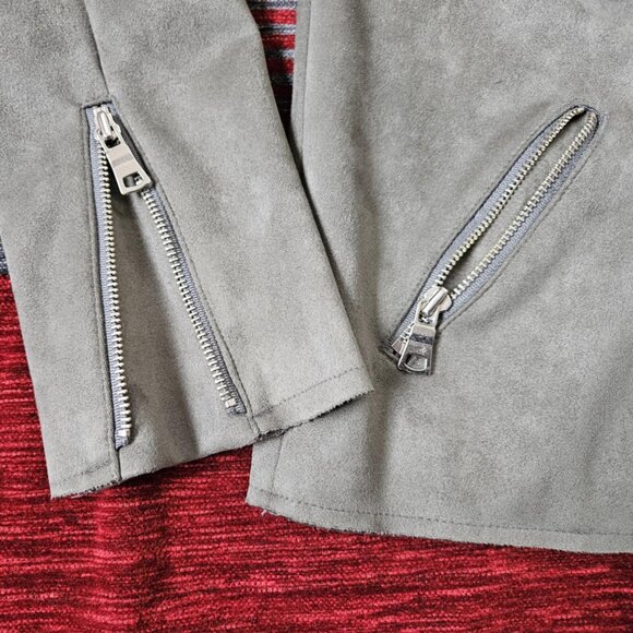 High Quality! INC Olive Green Drape Jacket S - Picture 10 of 10